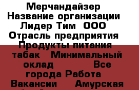 Мерчандайзер › Название организации ­ Лидер Тим, ООО › Отрасль предприятия ­ Продукты питания, табак › Минимальный оклад ­ 5 000 - Все города Работа » Вакансии   . Амурская обл.,Архаринский р-н